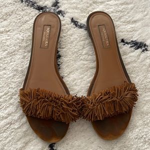 Aquazzura fringe sandal